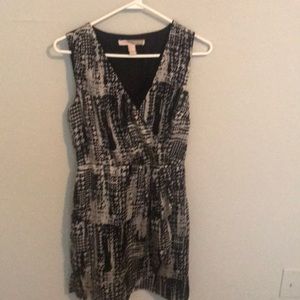 Black and grey dress